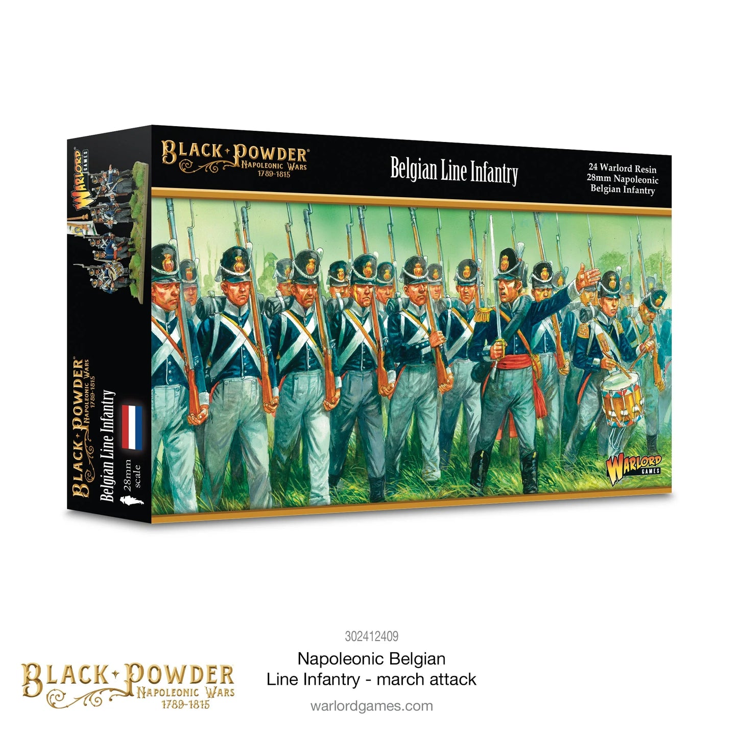 Black Powder - Napoleonic Belgian Line Infantry - 302412409