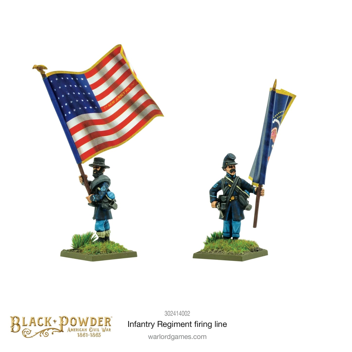 Black Powder - American Civil War: Infantry Regiment Firing Line - 302414002