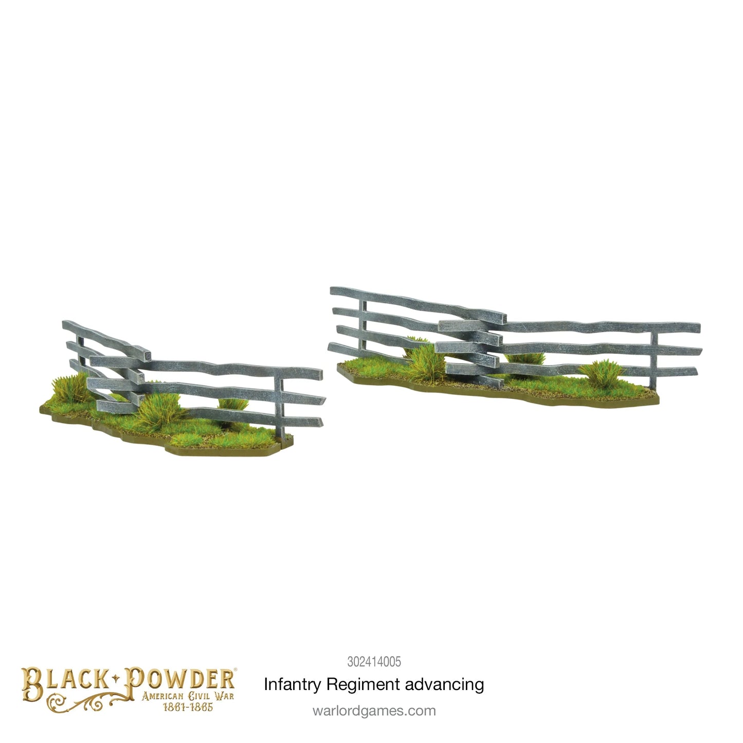 Black Powder - American Civil War: Infantry Regiment Advancing - 302414005