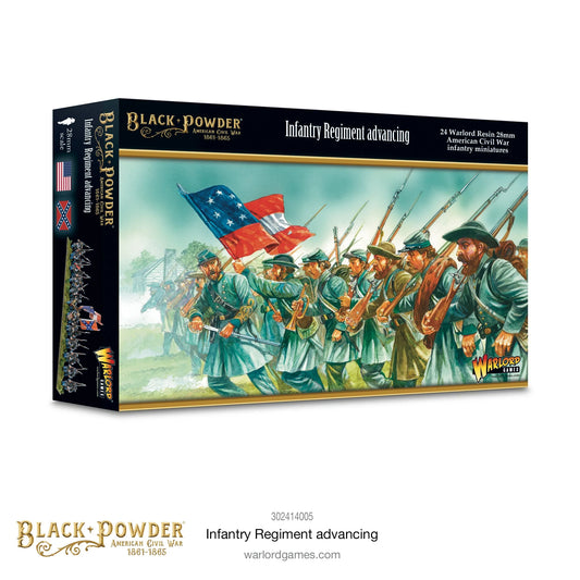 Black Powder - American Civil War: Infantry Regiment Advancing - 302414005