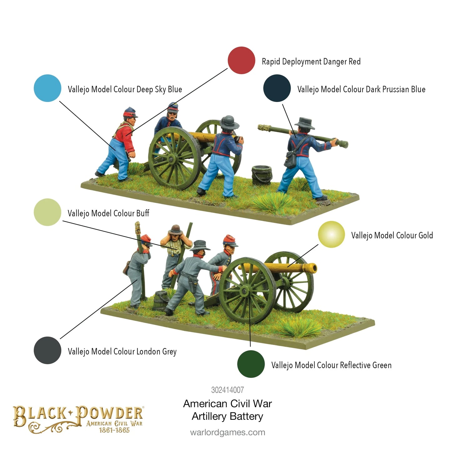 Black Powder - American Civil War: Artillery battery - 302414007