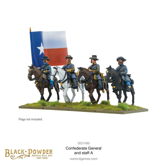 Black Powder - American Civil War: Confederate General and Staff A - 303214060