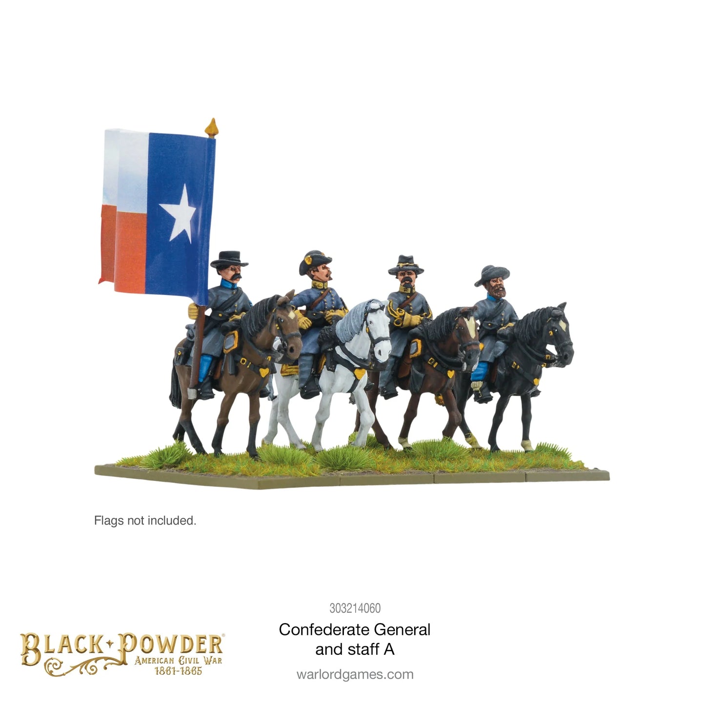 Black Powder - American Civil War: Confederate General and Staff A - 303214060