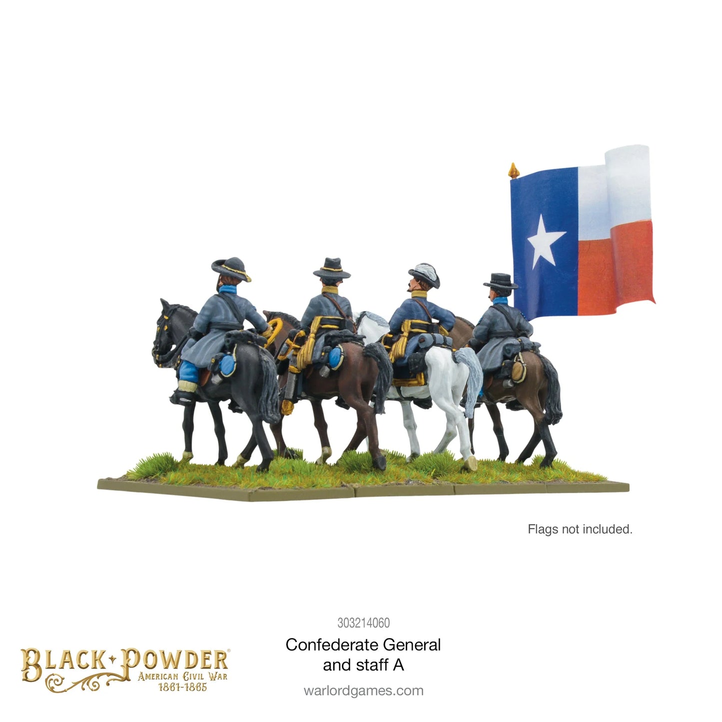 Black Powder - American Civil War: Confederate General and Staff A - 303214060