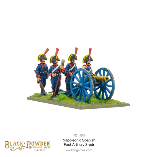 Black Powder - Napoleonic Spanish Foot Artillery 8pdr - EN - 305111502