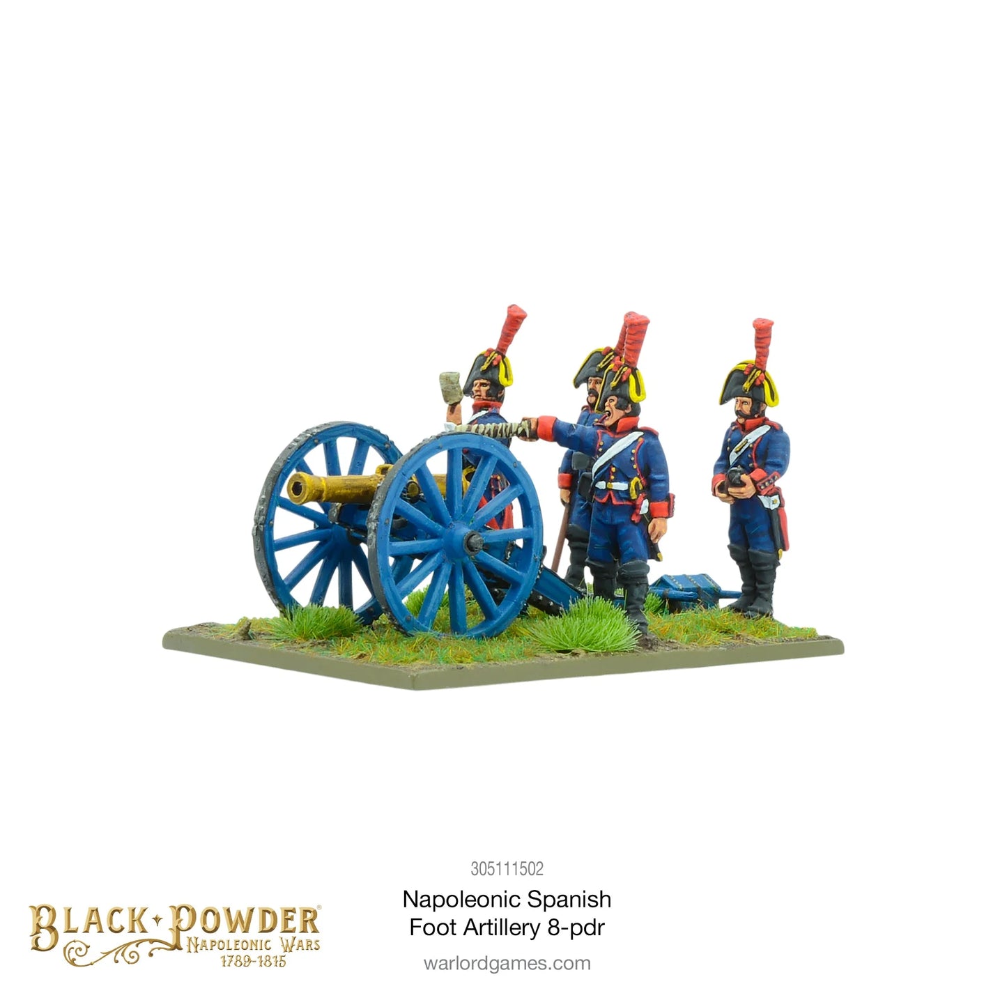 Black Powder - Napoleonic Spanish Foot Artillery 8pdr - EN - 305111502