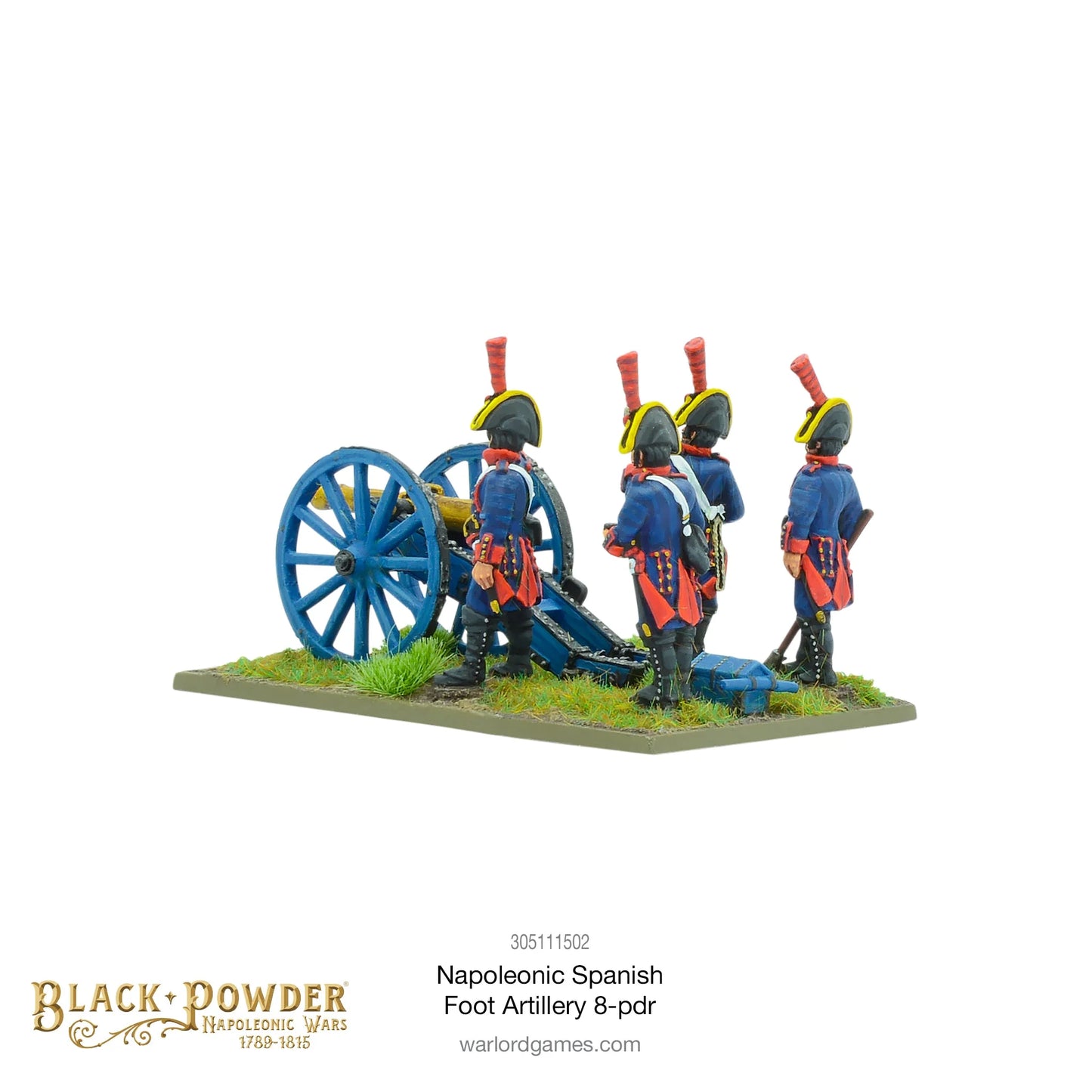 Black Powder - Napoleonic Spanish Foot Artillery 8pdr - EN - 305111502