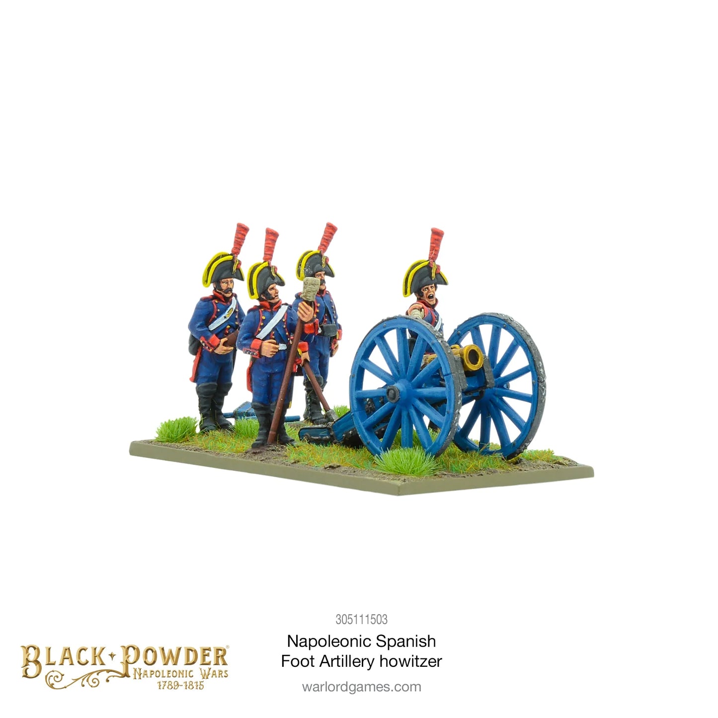 Black Powder - Napoleonic Spanish Foot Artillery Howitzer - EN - 305111503