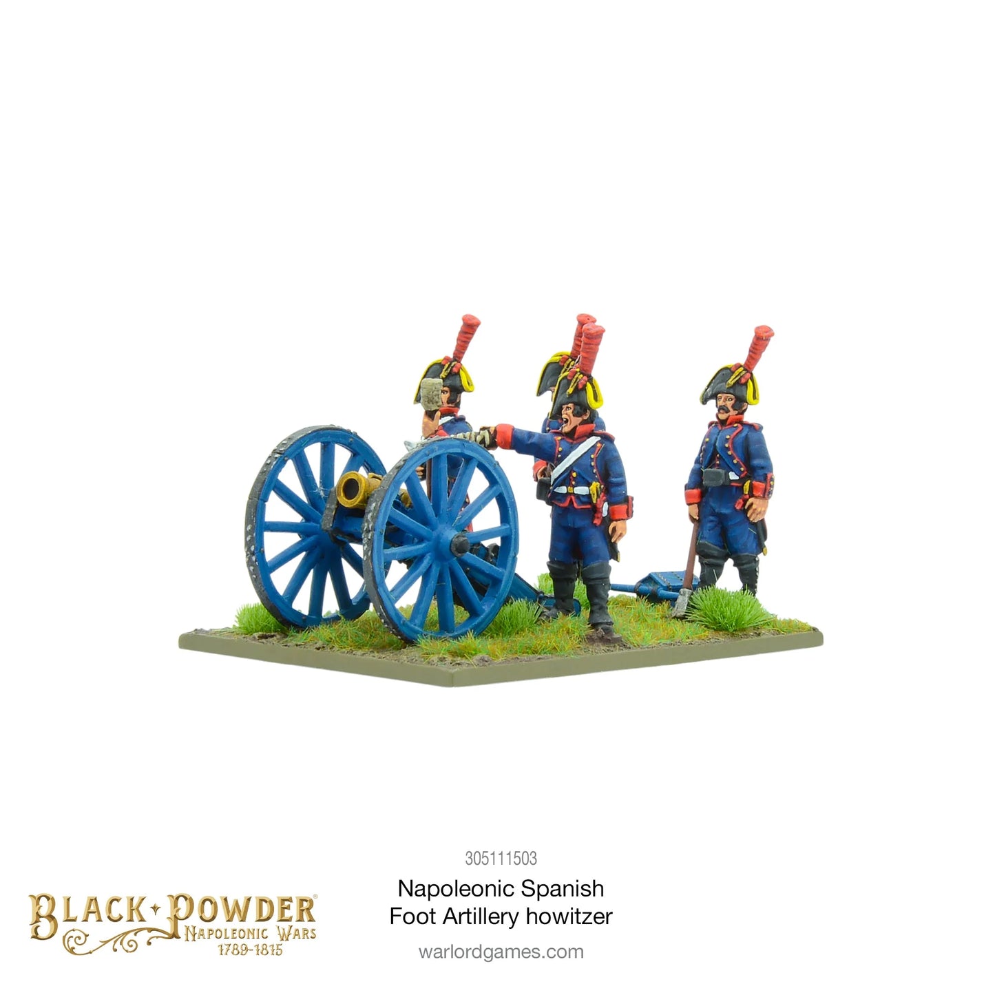 Black Powder - Napoleonic Spanish Foot Artillery Howitzer - EN - 305111503