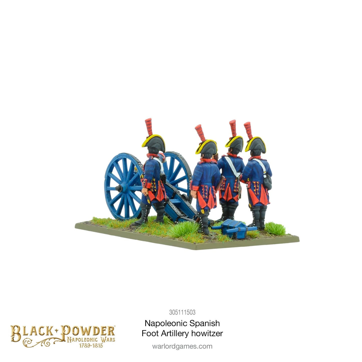 Black Powder - Napoleonic Spanish Foot Artillery Howitzer - EN - 305111503