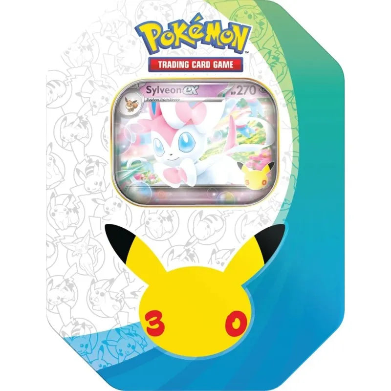 Pokemon - 30th Celebration Sylveon EX Tin