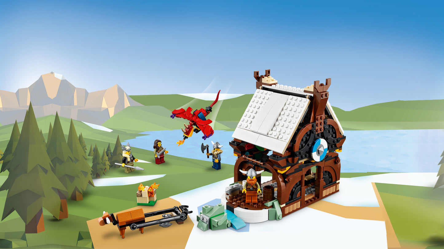 LEGO® Creator 31132 Wikingerschiff mit Midgardschlange