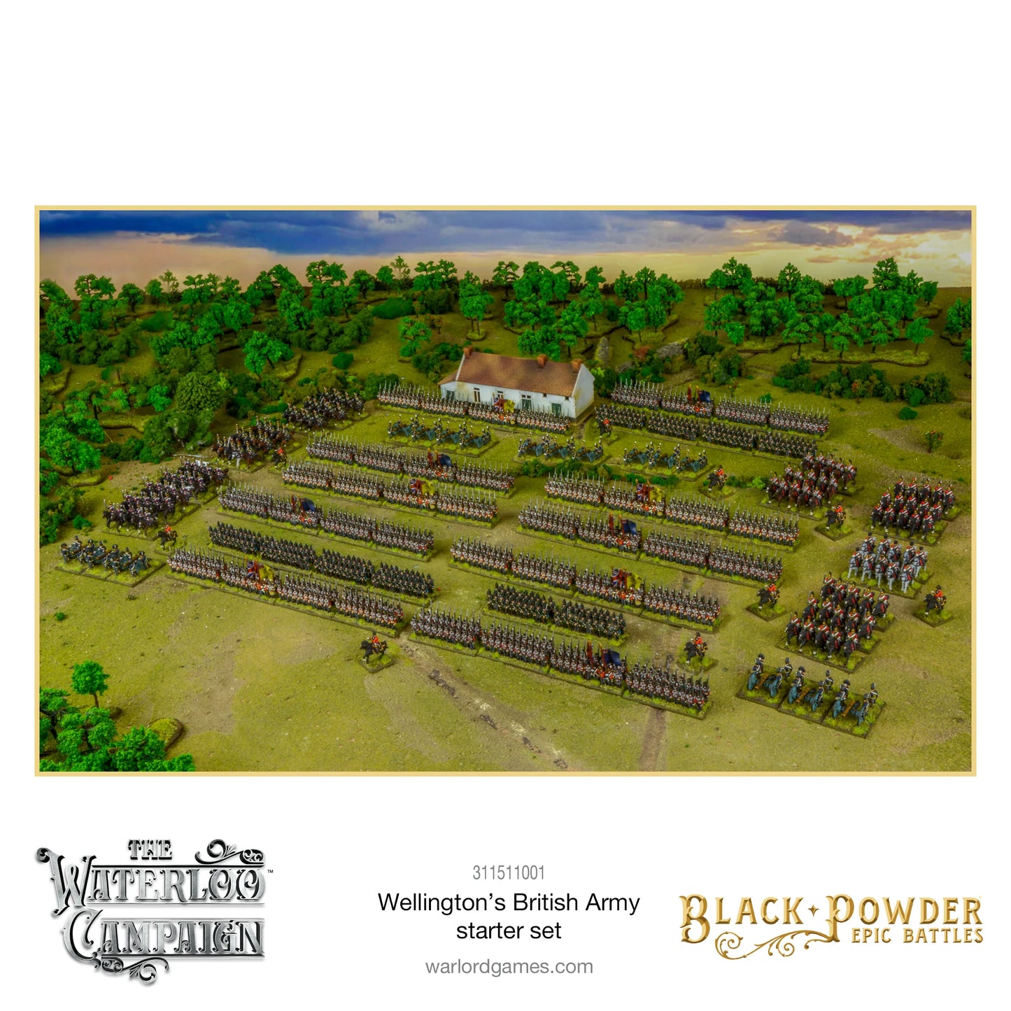 Black Powder Epic Battles: Waterloo - British Starter Set - EN - 311511001