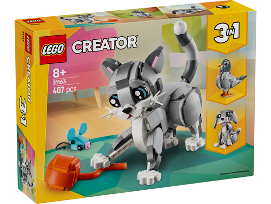 LEGO® Creator 31163 Graue Katze