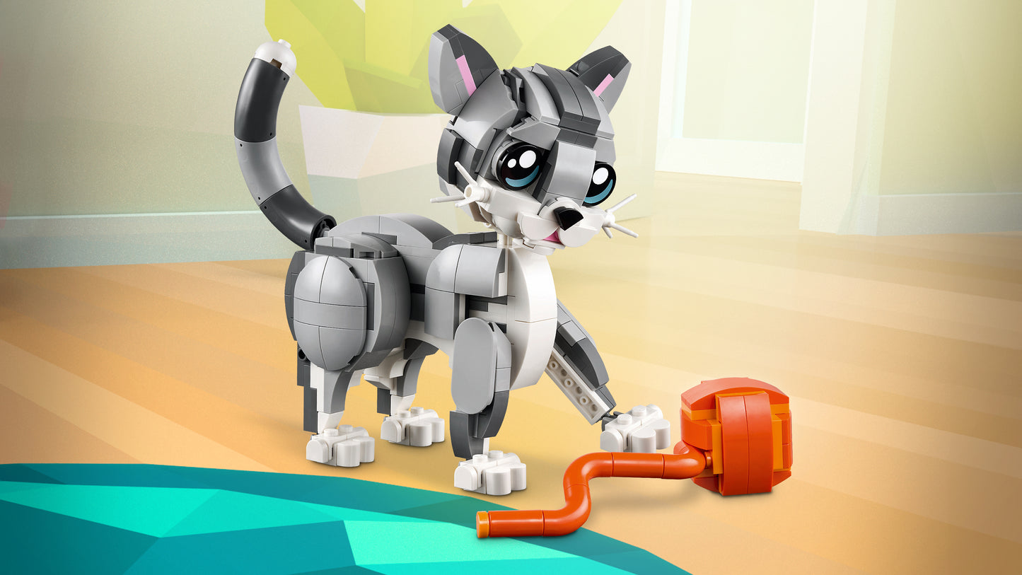 LEGO® Creator 31163 Graue Katze