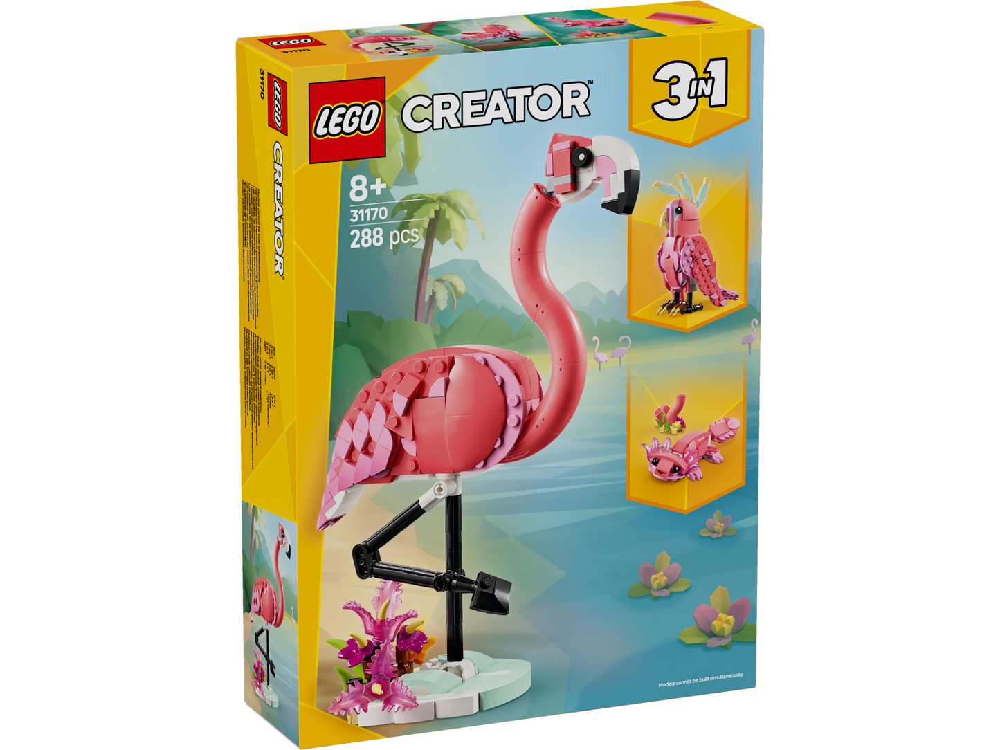 LEGO® Creator 31170 Wilde Tiere: Rosa Flamingo
