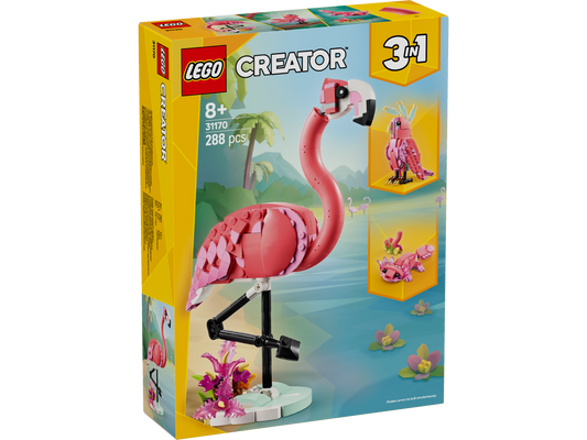 LEGO® Creator 31170 Wilde Tiere: Rosa Flamingo
