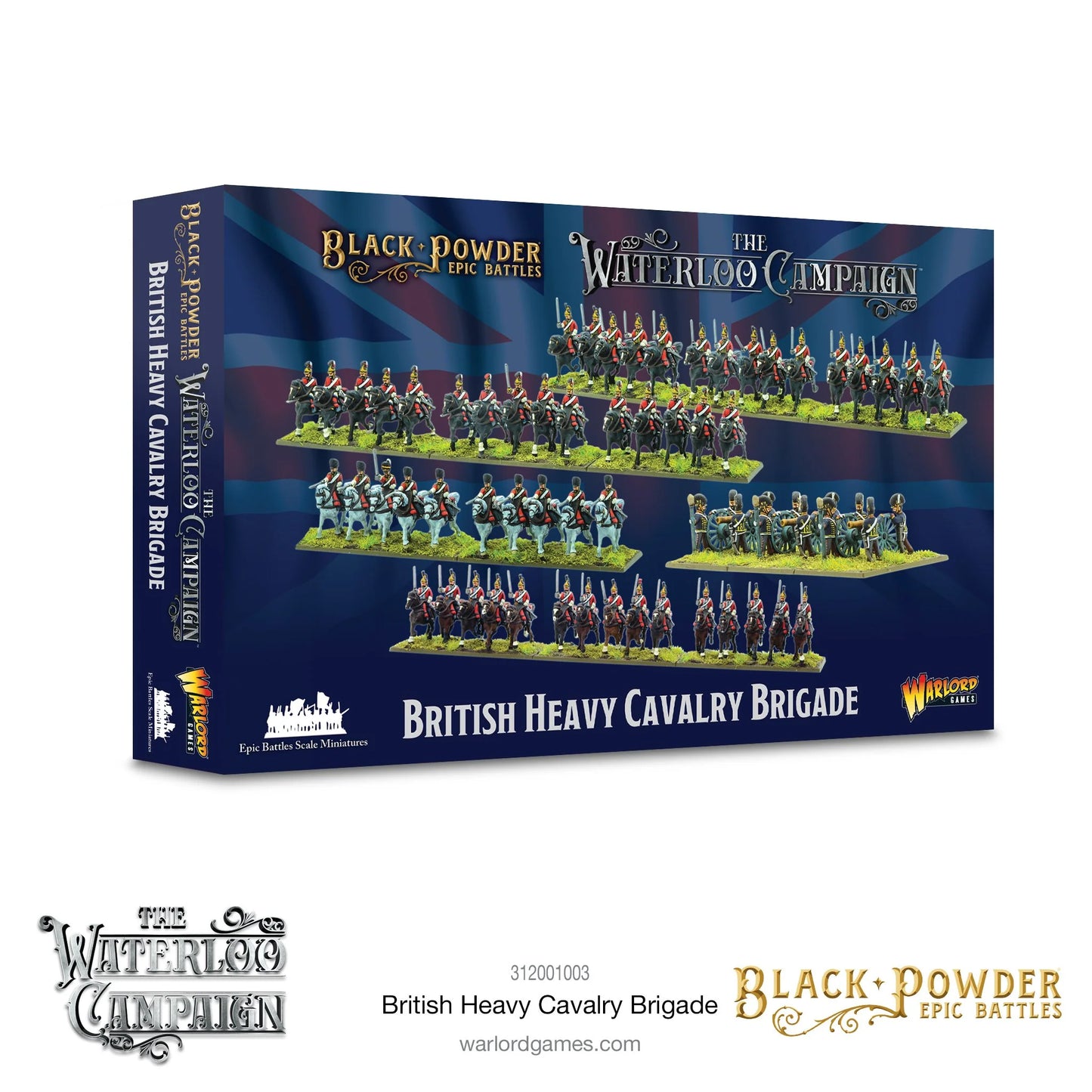 Black Powder Epic Battles: Waterloo - British Heavy Cavalry Brigade - EN - 312001003