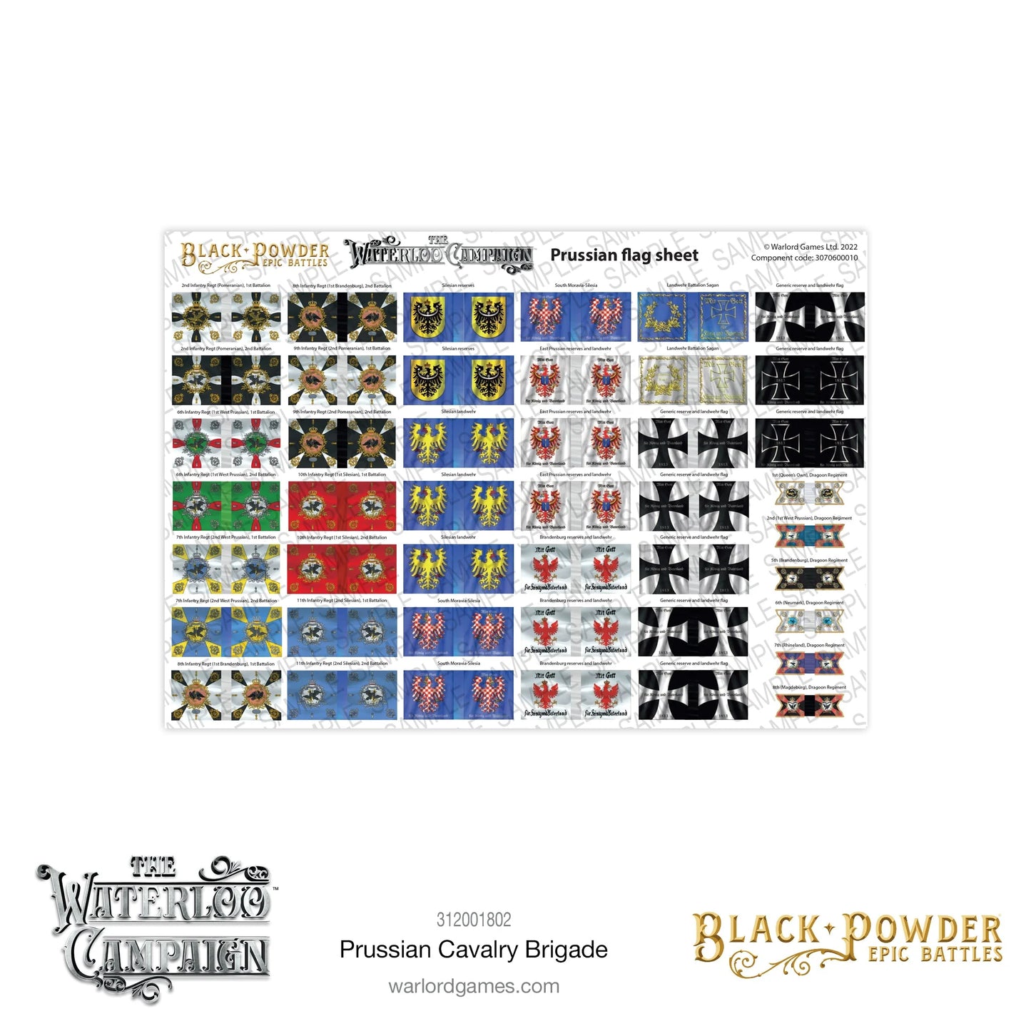 Black Powder Epic Battles - Waterloo: Prussian Cavalry Brigade - 312001802