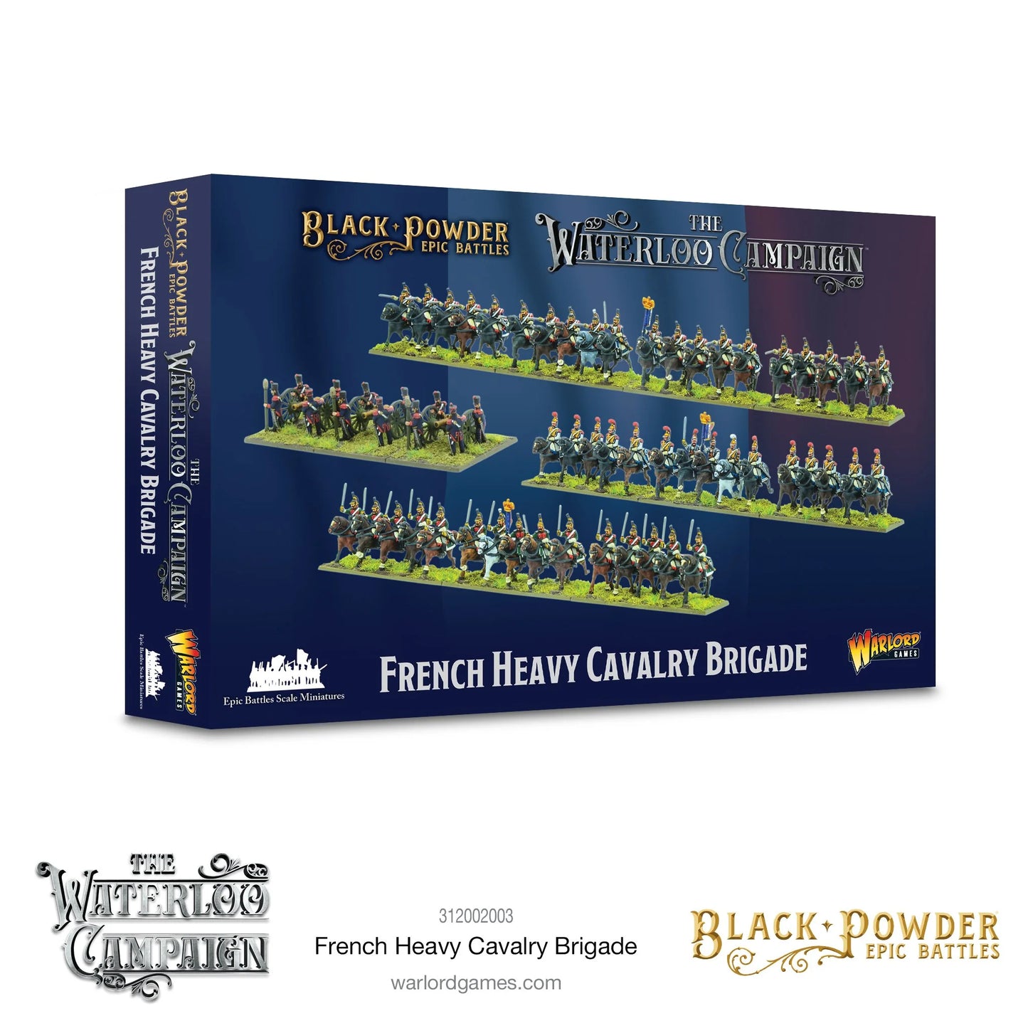Black Powder Epic Battles: Waterloo - French Heavy Cavalry Brigade - EN - 312002003