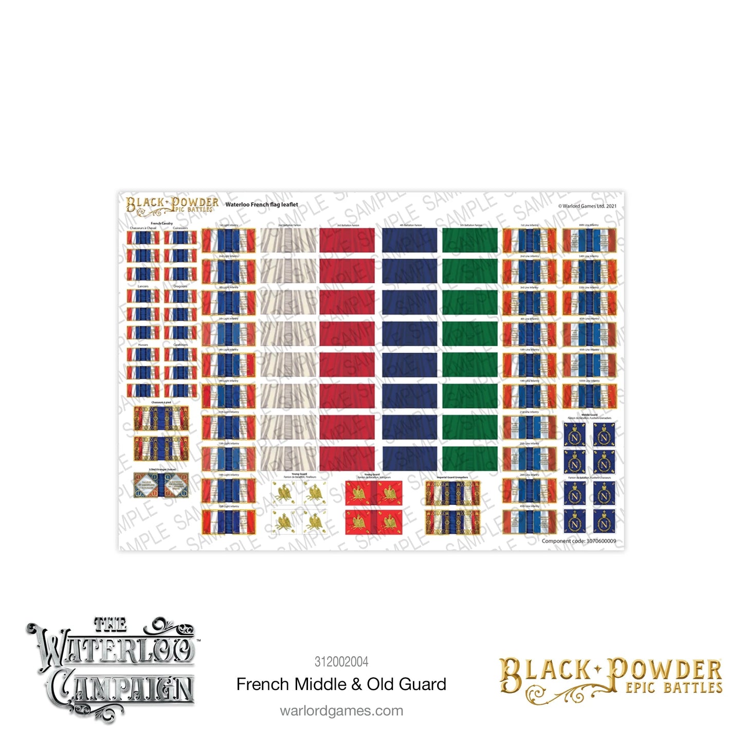 Black Powder Epic Battles: Waterloo – French Middle & Old Guard Plastic Boxset - EN - 312002004