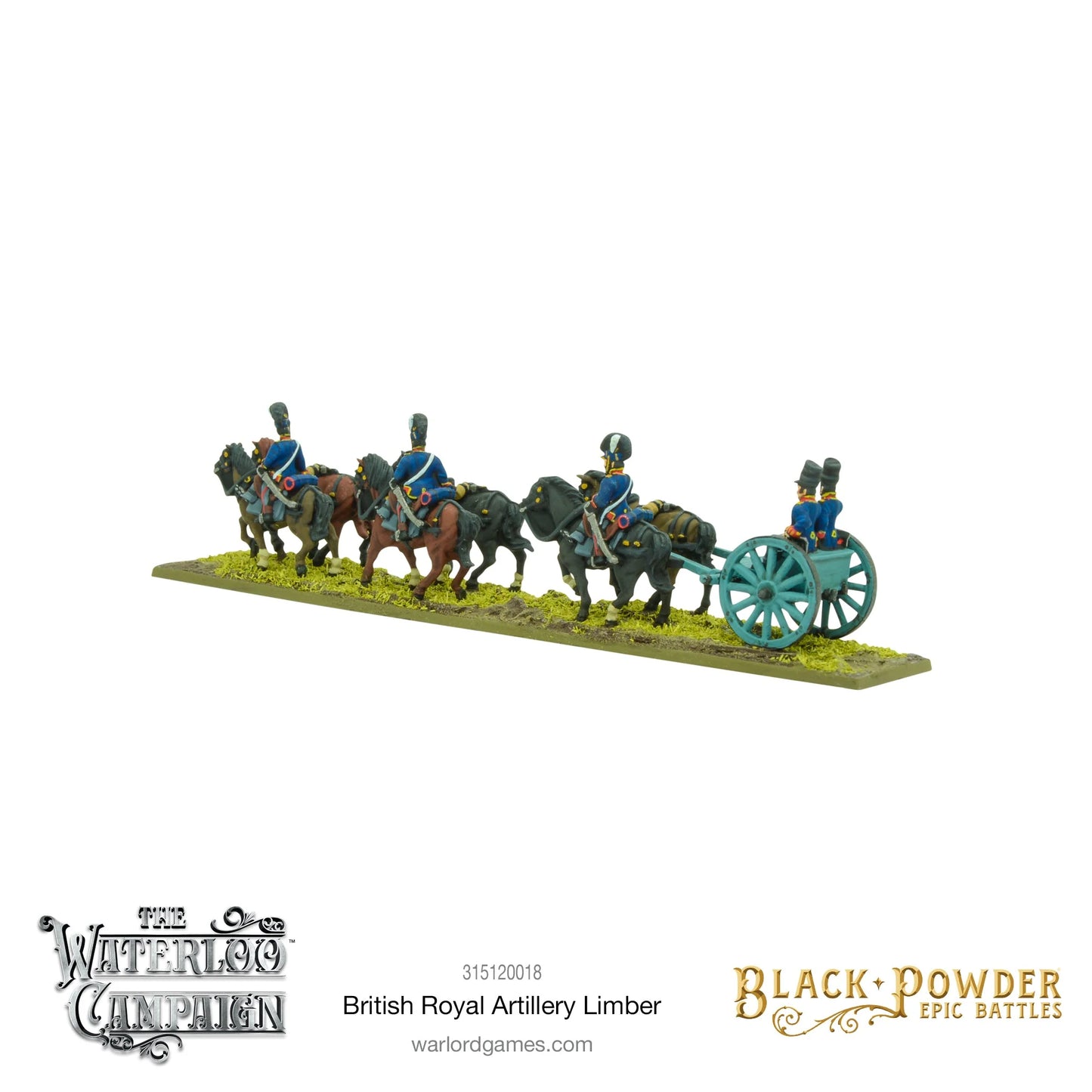 Black Powder Epic Battles: Napoleonic British Royal Artillery Limber - 315120018