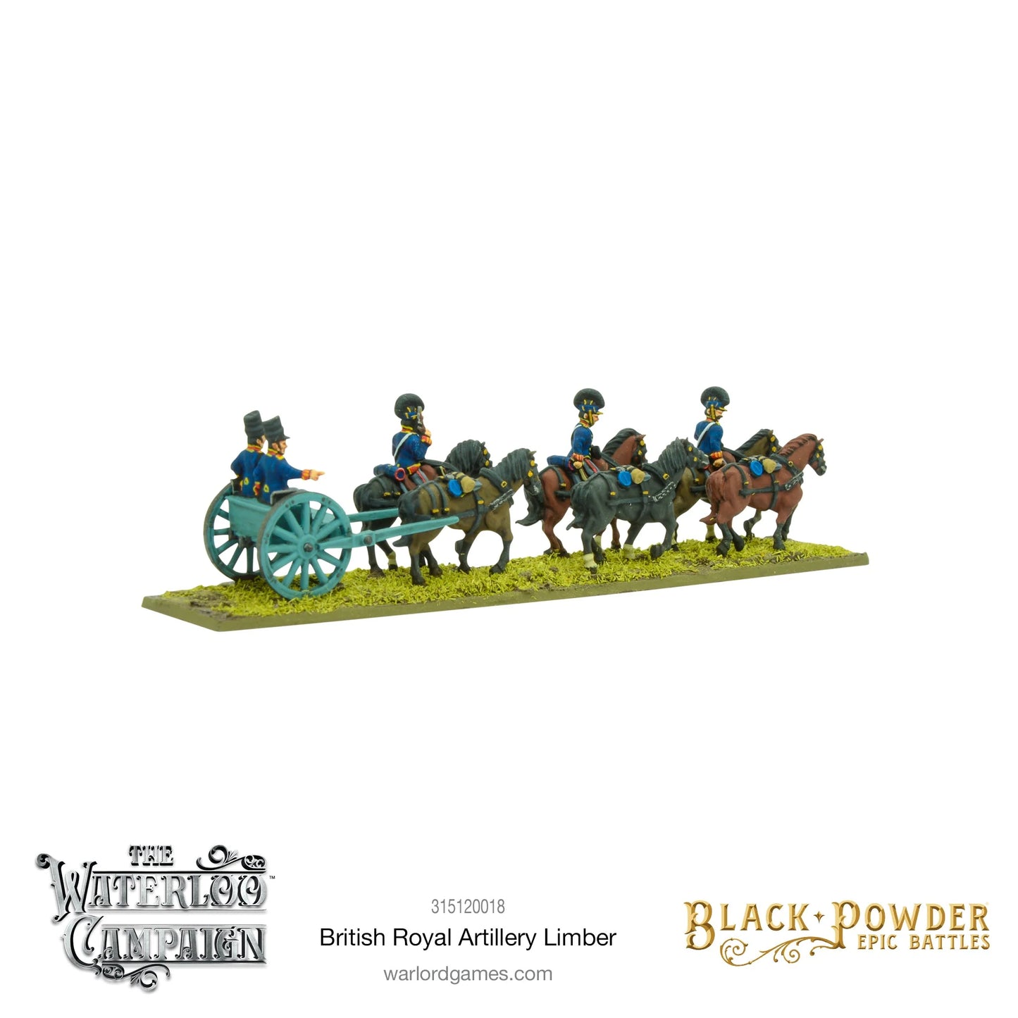 Black Powder Epic Battles: Napoleonic British Royal Artillery Limber - 315120018