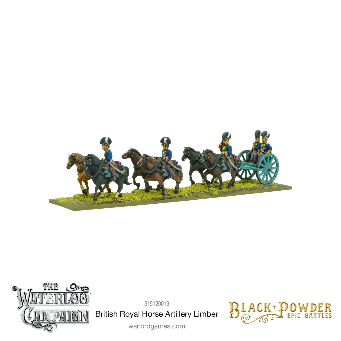 Black Powder Epic Battles: Napoleonic British Royal Horse Artillery Limber - 315120019