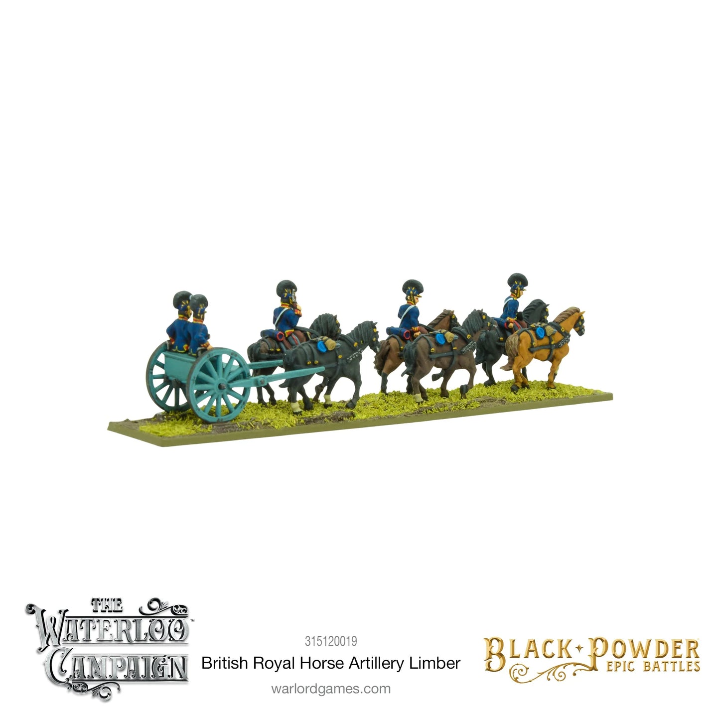 Black Powder Epic Battles: Napoleonic British Royal Horse Artillery Limber - 315120019