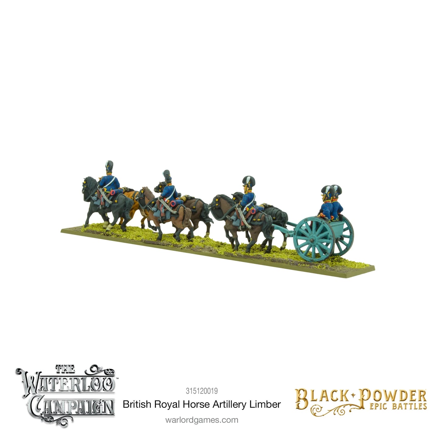 Black Powder Epic Battles: Napoleonic British Royal Horse Artillery Limber - 315120019