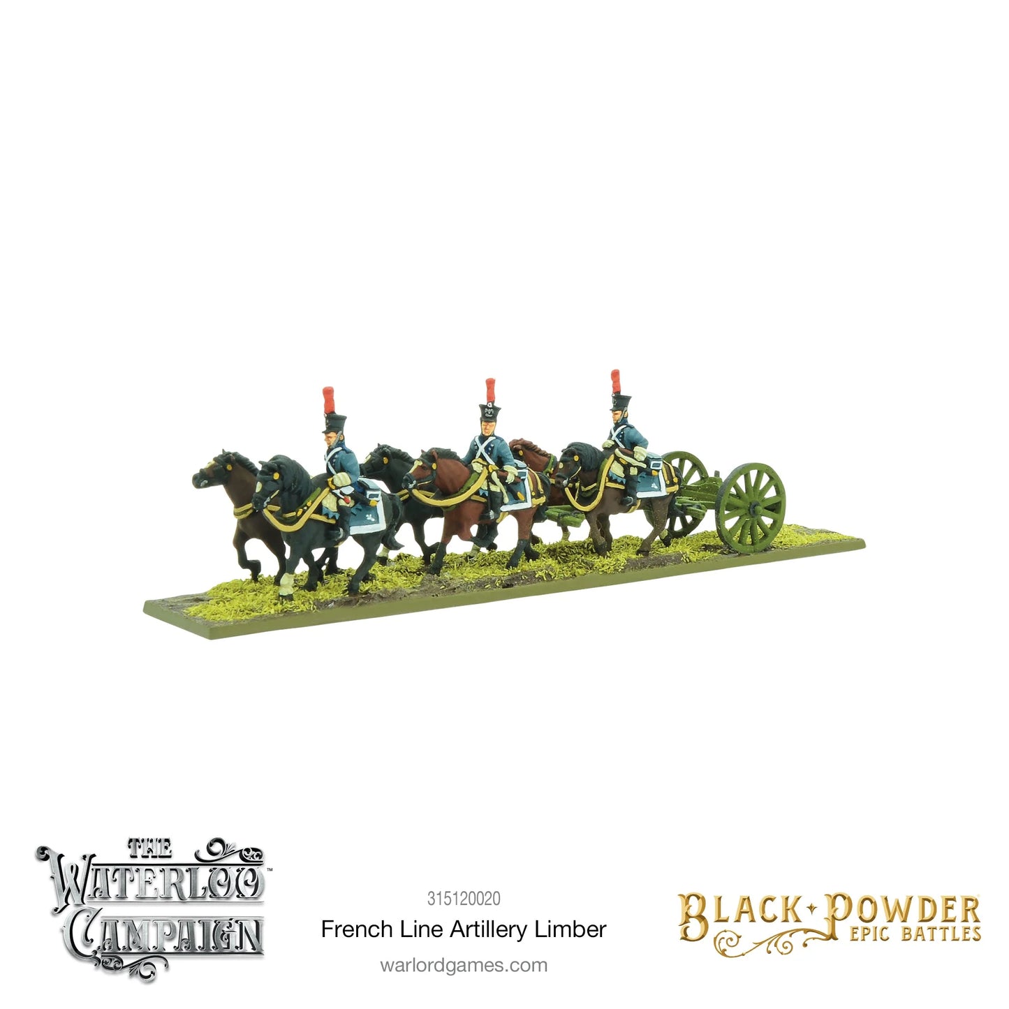 Black Powder Epic Battles: Napoleonic French Line Artillery Limber - 315120020