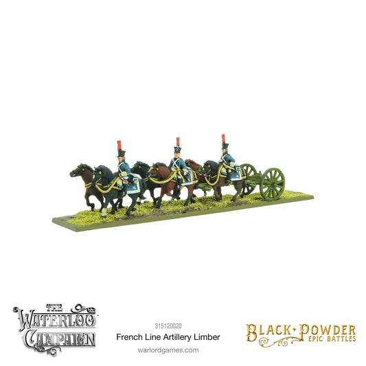 Black Powder Epic Battles: Napoleonic French Line Artillery Limber - 315120020