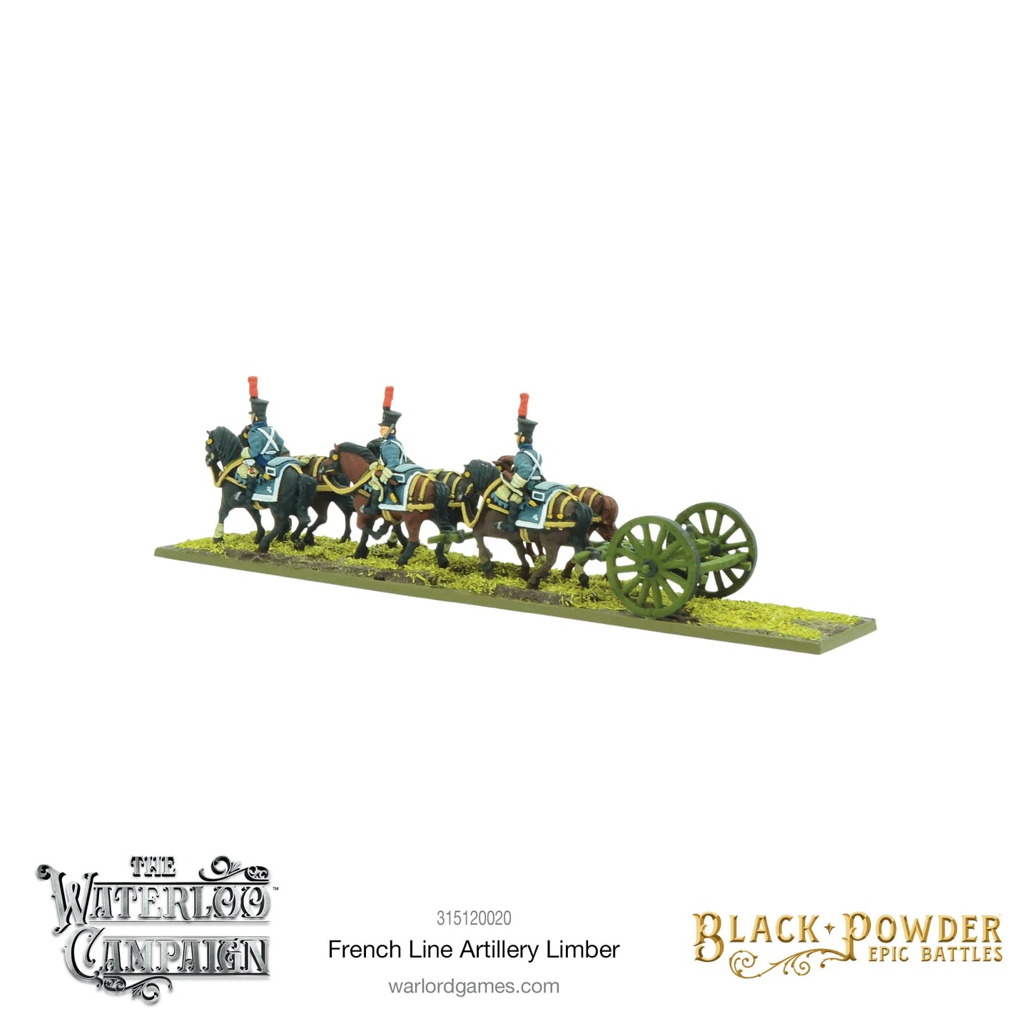 Black Powder Epic Battles: Napoleonic French Line Artillery Limber - 315120020