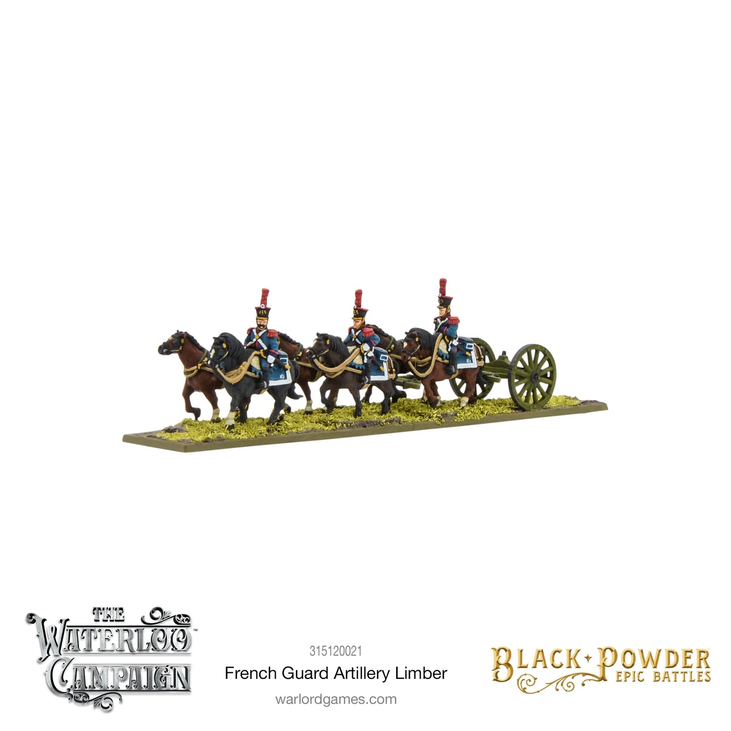 Black Powder Epic Battles: Napoleonic French Guard Artillery Limber - 315120021