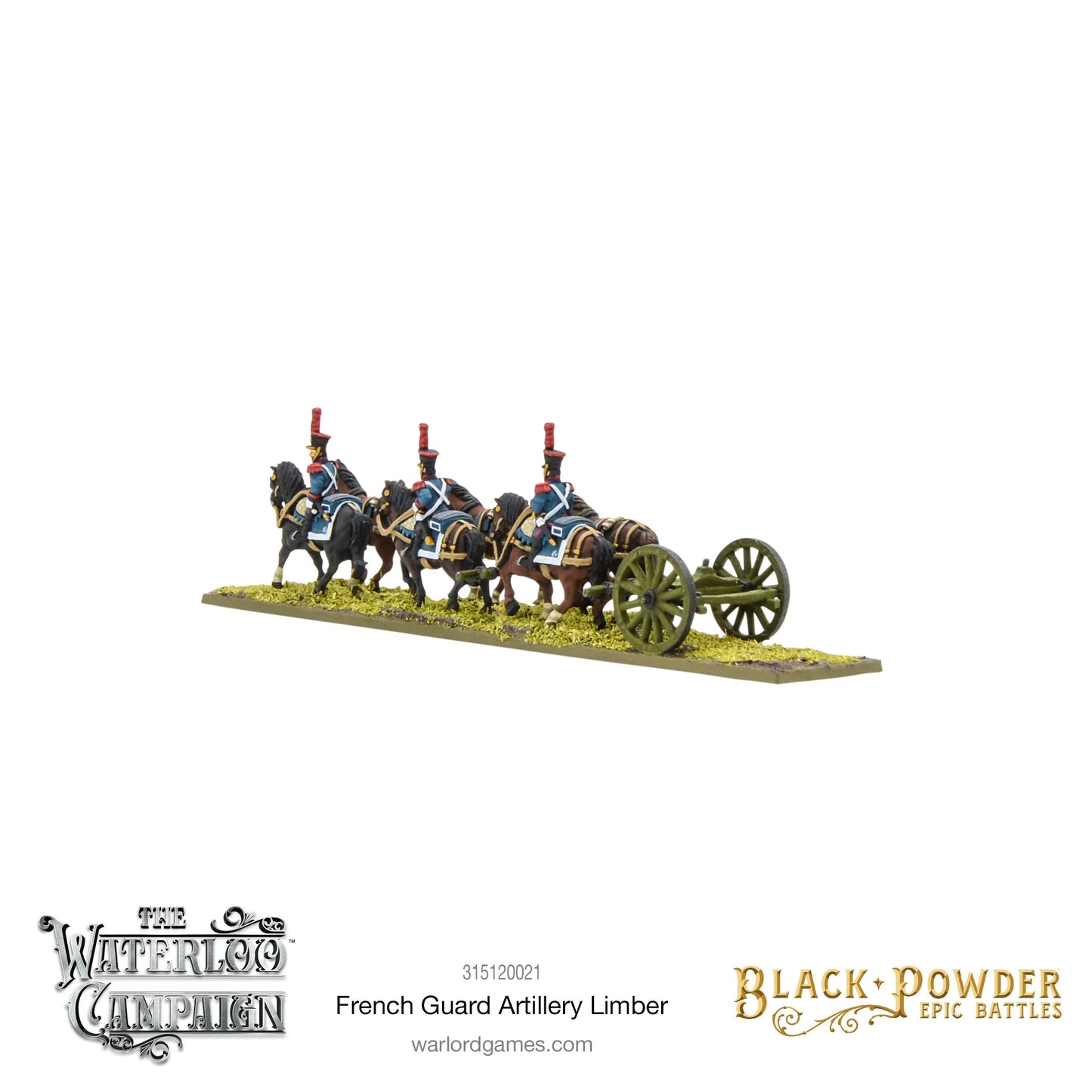 Black Powder Epic Battles: Napoleonic French Guard Artillery Limber - 315120021