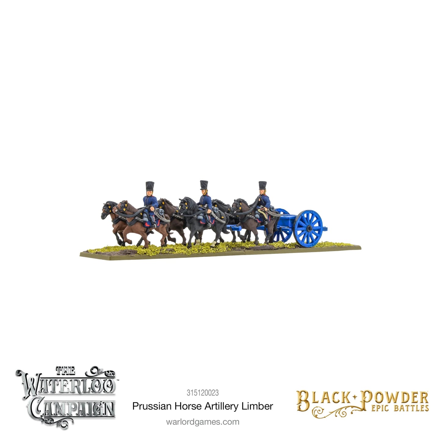 Black Powder Epic Battles: Napoleonic Prussian Horse Artillery Limber - 315120023