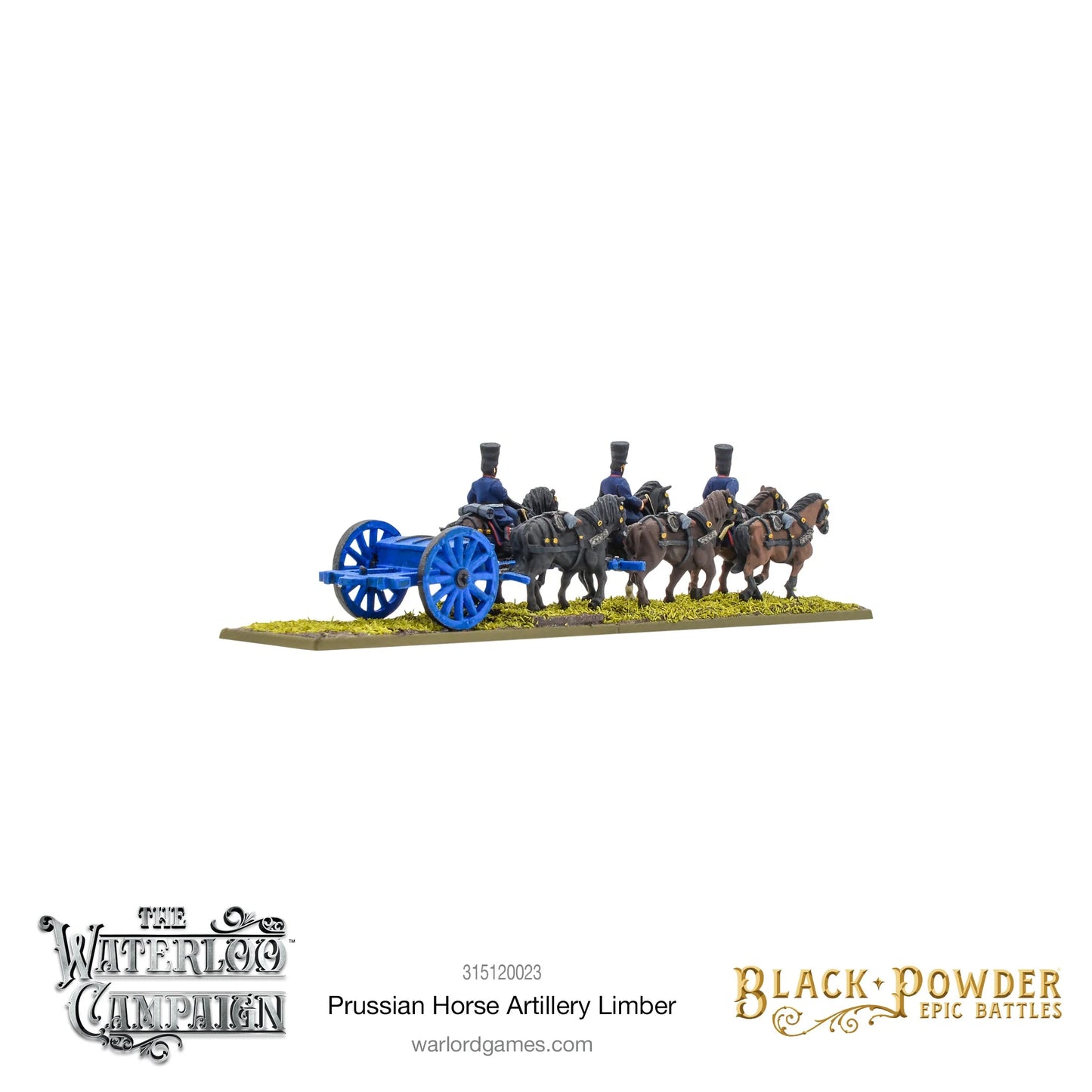 Black Powder Epic Battles: Napoleonic Prussian Horse Artillery Limber - 315120023