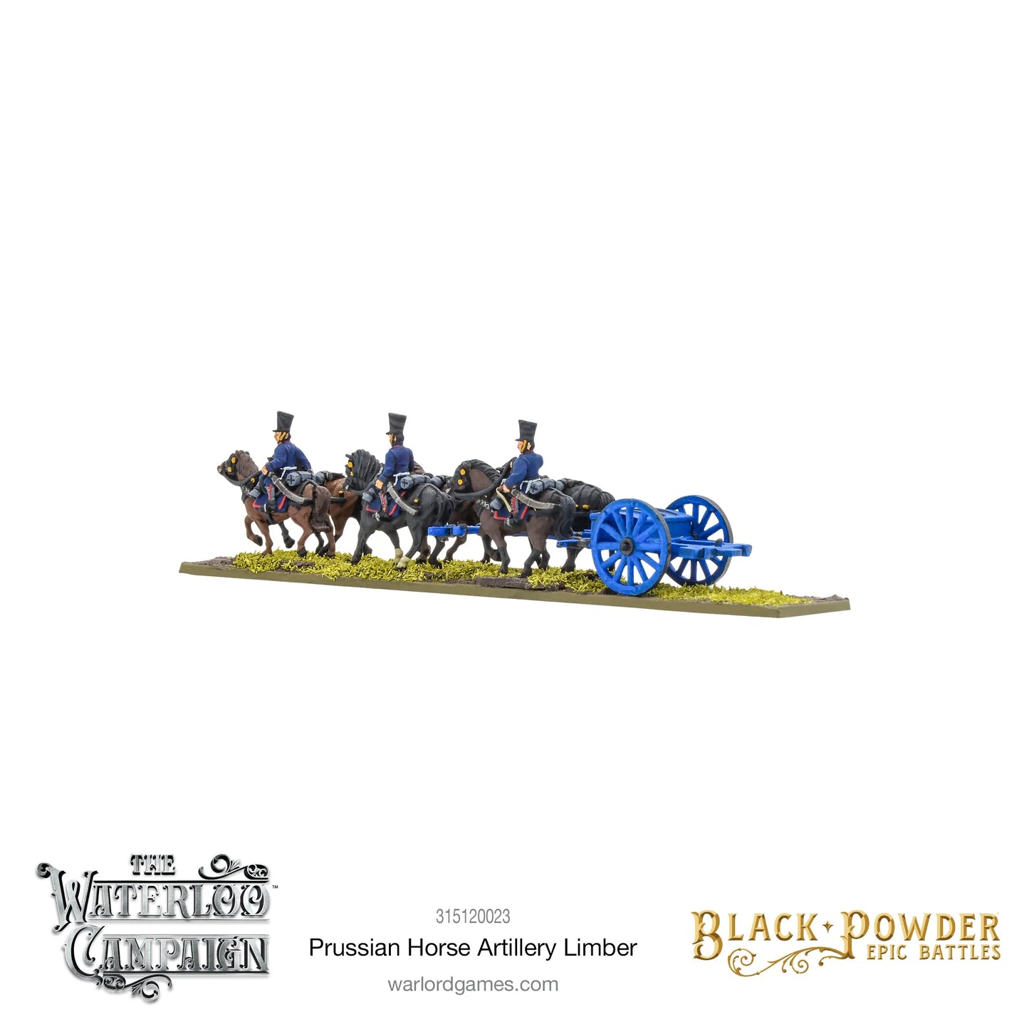 Black Powder Epic Battles: Napoleonic Prussian Horse Artillery Limber - 315120023