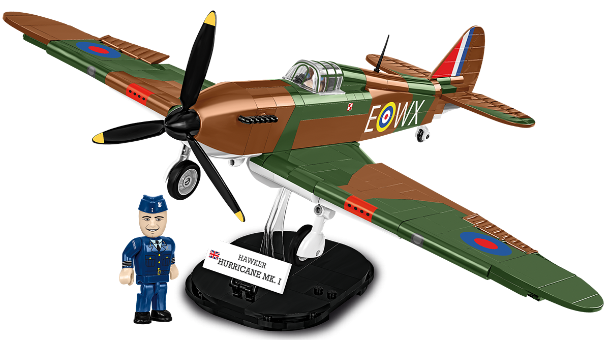 Cobi 5762 - HC WWII - Maßstab 1:32 - Hawker Hurricane (No.302 Sqn.RAF)