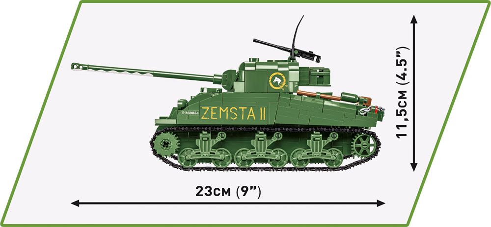 Cobi 2276 - Historical Collection - Sherman IC Firefly Hybrid