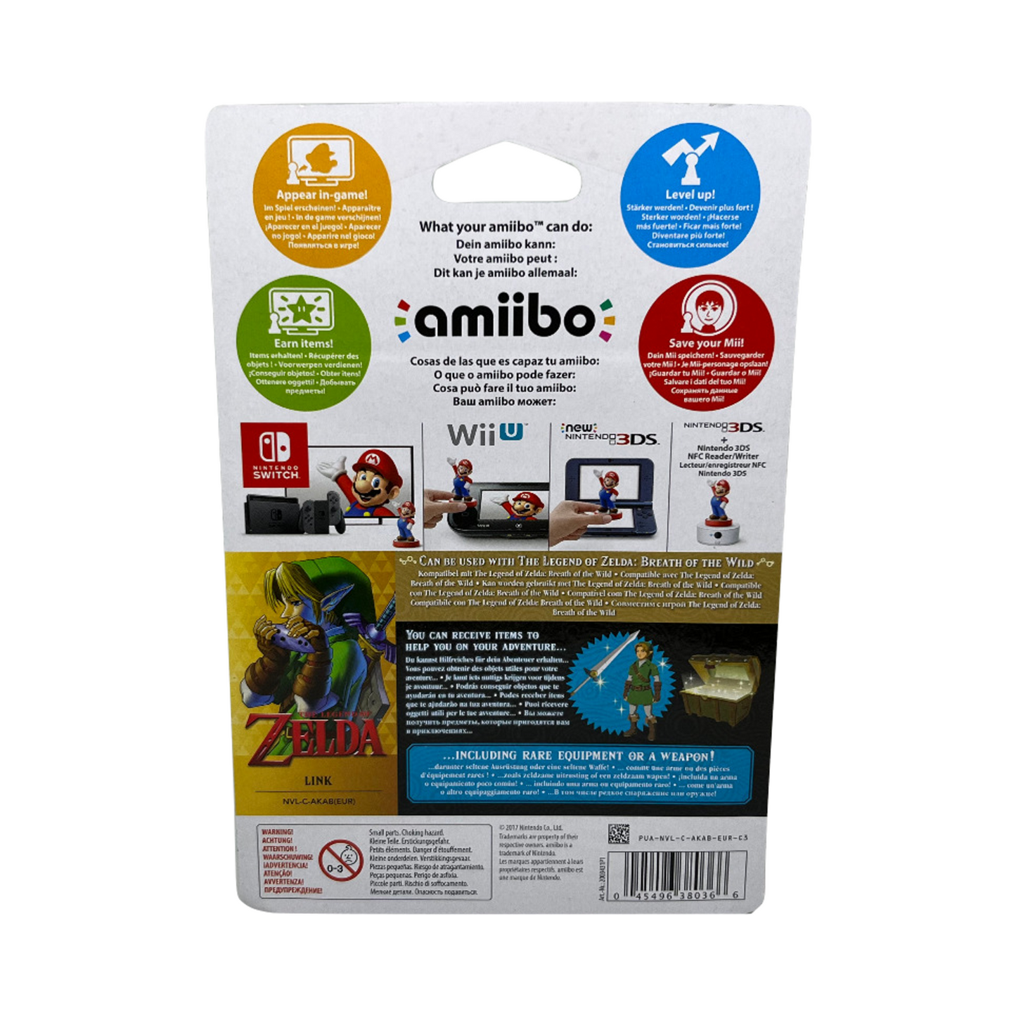 Nintendo Amiibo Link Ocarina of Time The Legend of Zelda Collection