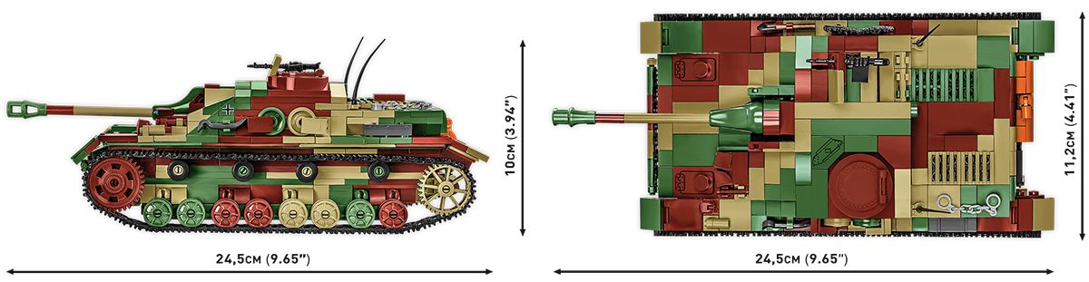 Cobi 2576 - Historical Collection - Sturmgeschütz IV Sd.Kfz.167