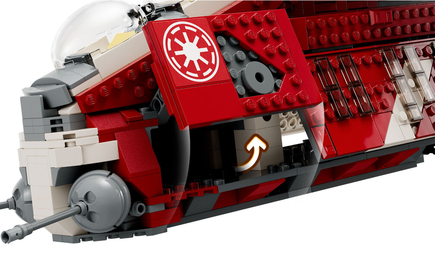 LEGO® Star Wars 75354 Gunship™ der Coruscant-Wachen mit BA und OVP, OHNE FIGUREN