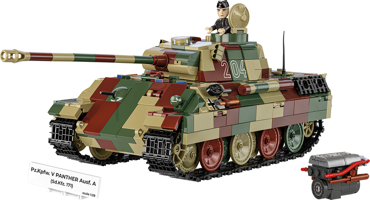 Cobi 2654 - HC WWII - Maßstab 1:28 - Pz.Kpfw. V Panther Ausf. A