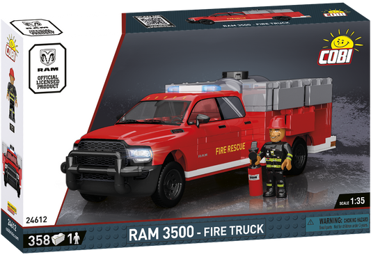 Cobi 24612 - Maßstab 1:35 - RAM 3500 - Fire Truck