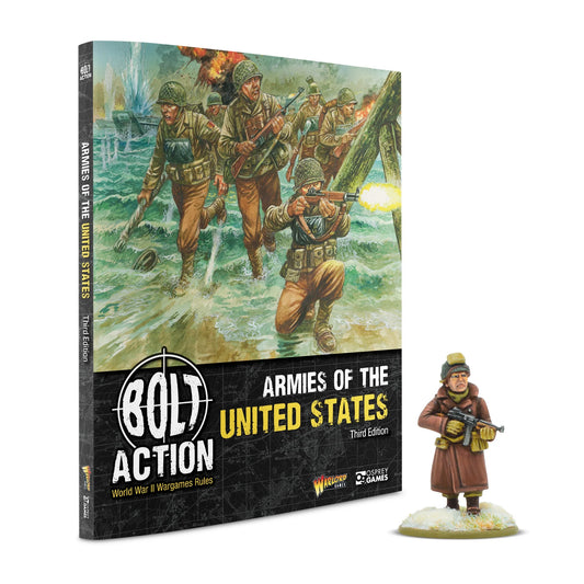 Bolt Action V3 - Armies of the United States: Third Edition with James "Jake" McNiece Special Figure - 4099300010