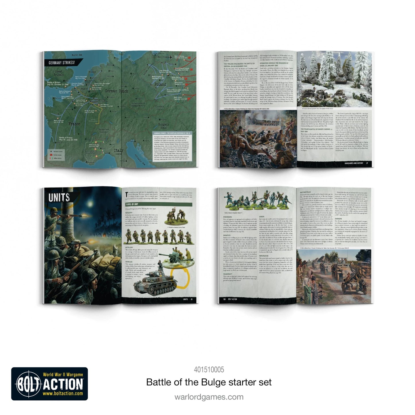 Bolt Action - Battle of the Bulge Starter Set - EN - 401510005