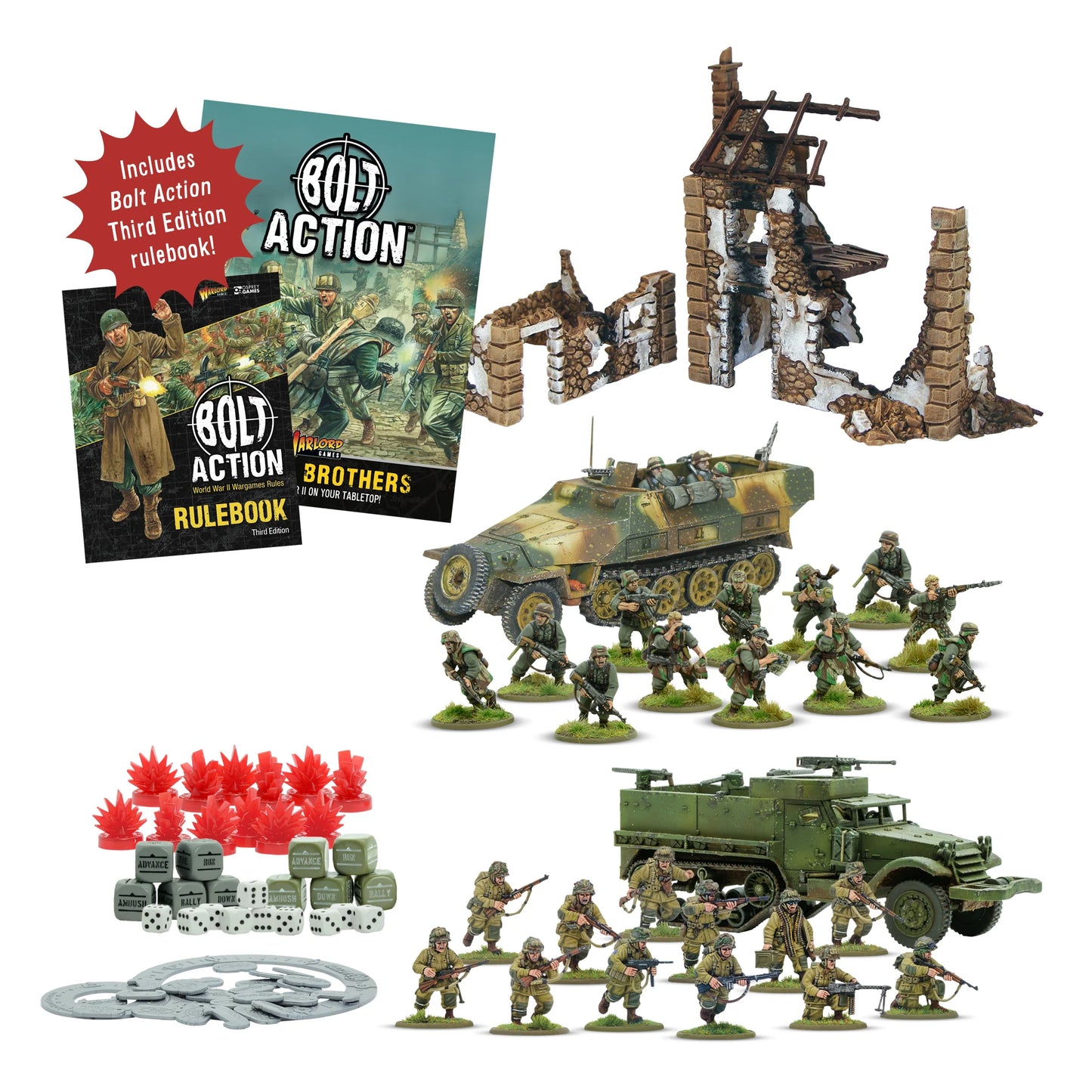 Bolt Action 3 Starter Set Band of Brothers 2025 - 401510007