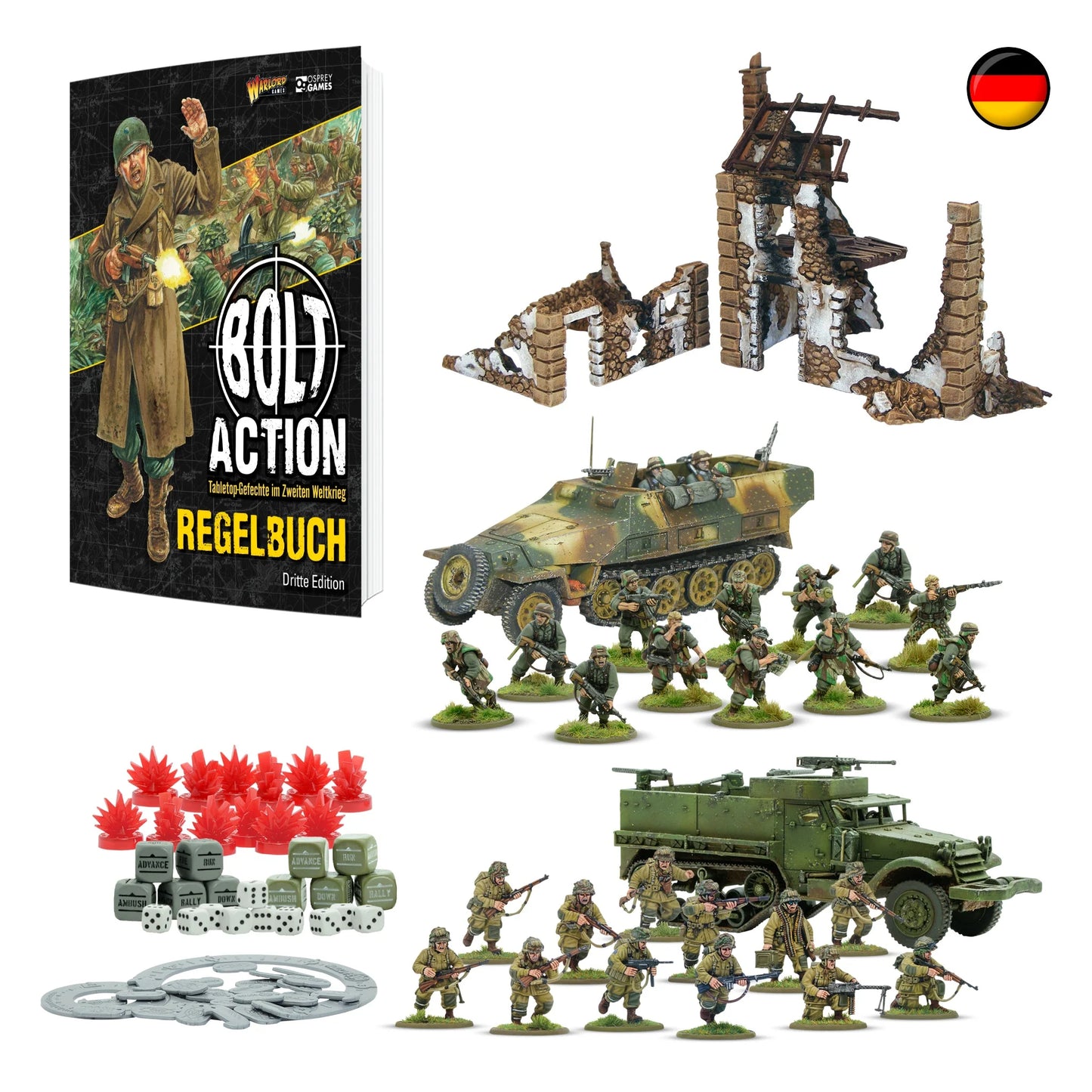 Bolt Action 3 Starter Set Band of Brothers 2025 DE - 401530004