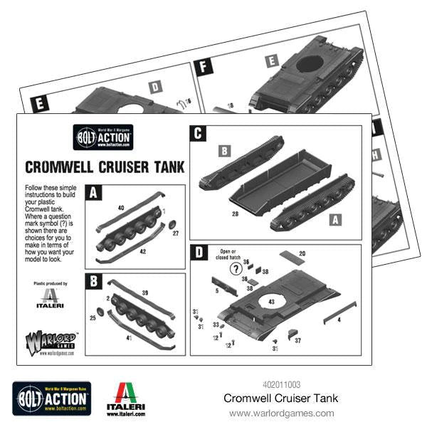 Bolt Action Cromwell Cruiser Tank - EN - 402011003